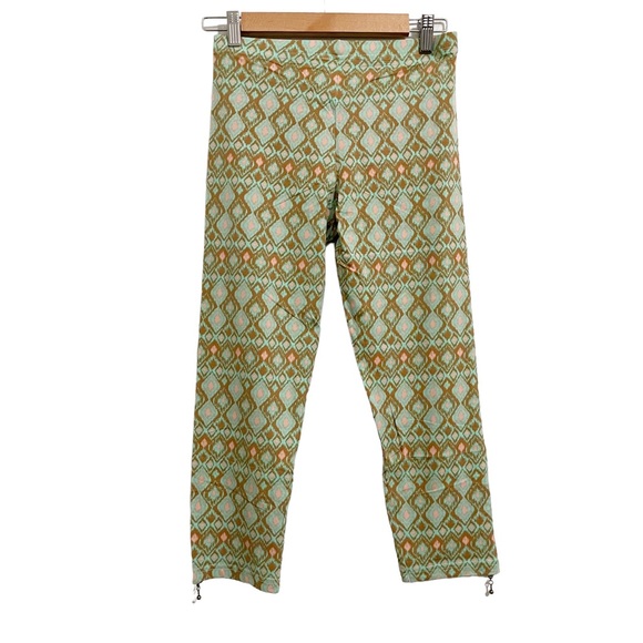 Matilda Jane Print It Ikat Crop Zipper Lace Leggings NWT - Picture 2 of 9